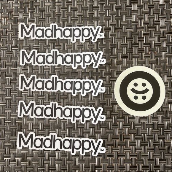 Madhappy Accessories - New Mad Happy Stickers